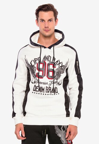 CIPO & BAXX Sweatshirt in Gemengde kleuren: voorkant