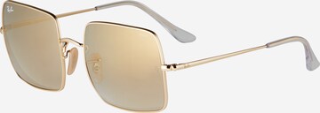 Ray-Ban Sonnenbrille 'SQUARE' in Gold: predná strana