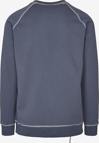 Urban Classics Regular Fit Sweatshirt in Blau