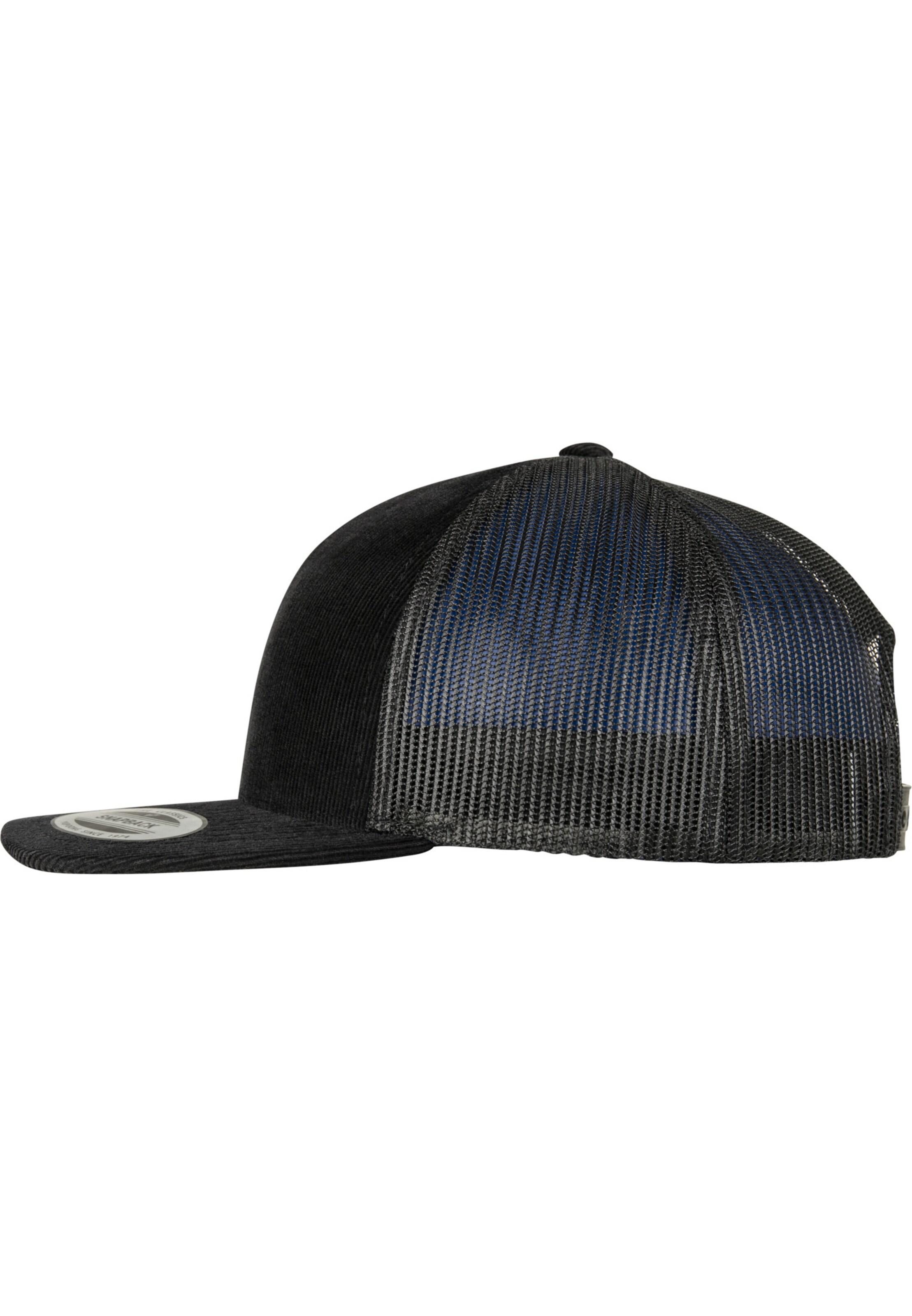 Flexfit Pet 'Corduroy Retro Trucker' in Zwart