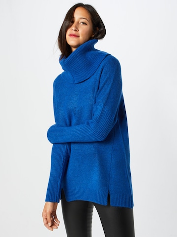 ABOUT YOU Sweter oversize w kolorze niebieski: przód