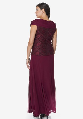 SHEEGO Evening Dress in Red