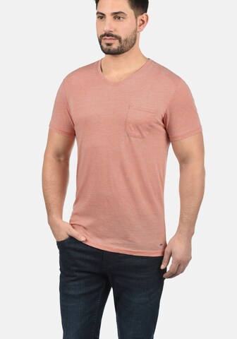 T-Shirt 'Theon' !Solid en rose : devant