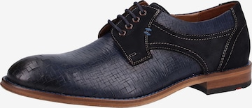 Chaussure à lacets LLOYD en bleu : devant
