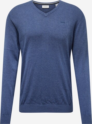 ESPRIT Regular fit Trui in Blauw: voorkant