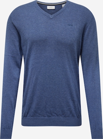 ESPRIT Regular Fit Pullover in Blau: predná strana