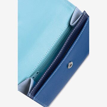 mywalit Wallet 'Double Flap' in Blue