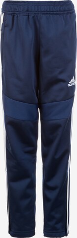 ADIDAS PERFORMANCE Loosefit Trainingshose 'Tiro 19' in Blau: predná strana