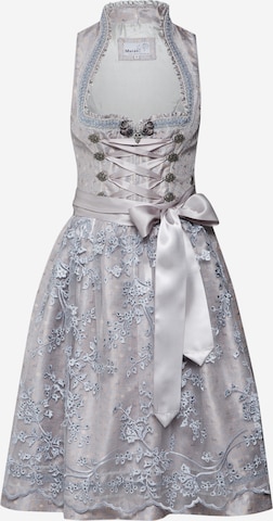 MARJO Dirndl in Blauw: voorkant