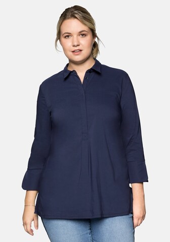 SHEEGO Tunika in Blau: Vorderseite