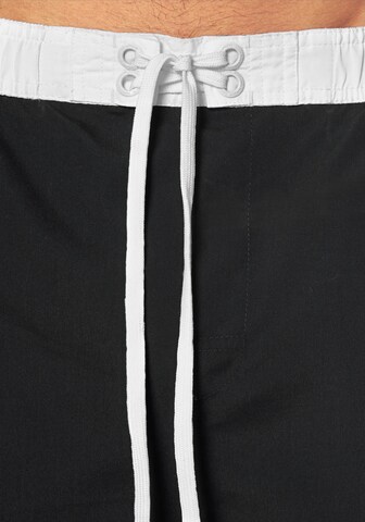 LONSDALE Board Shorts in Black