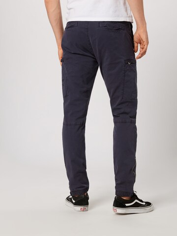 Regular Pantalon cargo 'Surplus Goods' Superdry en bleu : derrière