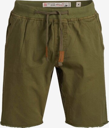 INDICODE JEANS Chino 'Carver' in Groen: voorkant