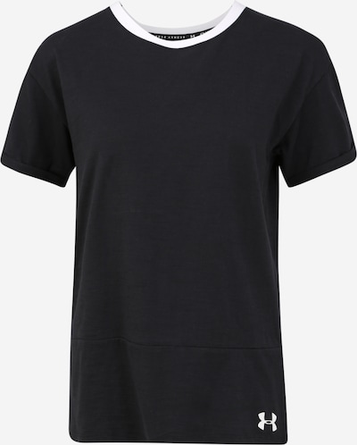 UNDER ARMOUR Performance shirt in Black / White, Item view