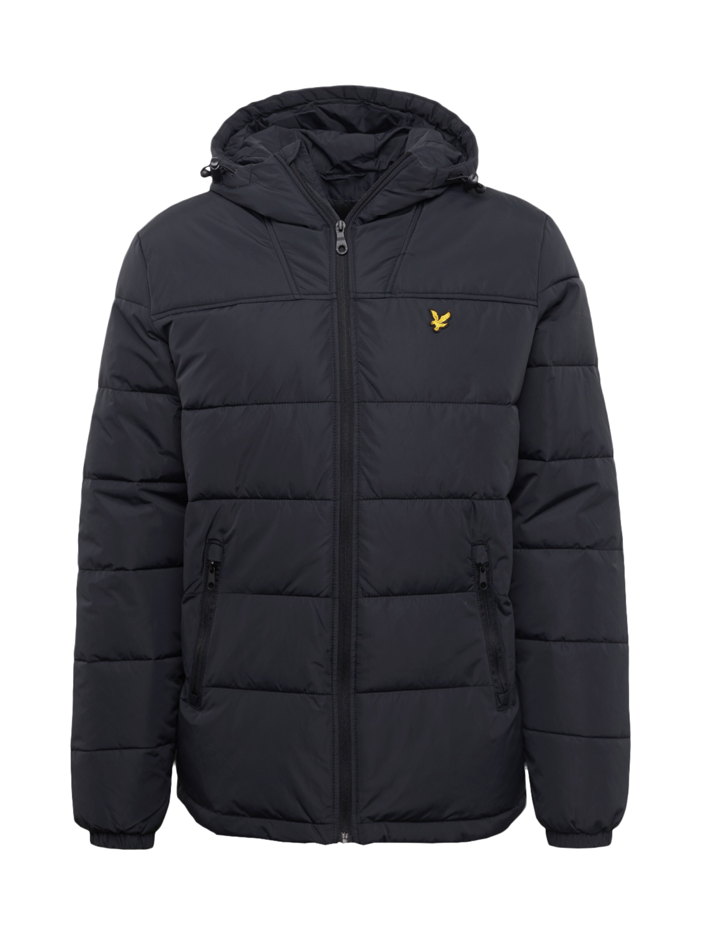 Lyle & Scott - Winterjas 'Wadded Jacket' in de kleur Zwart