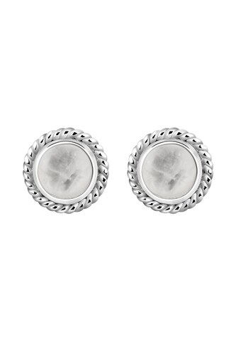 Boucles d'oreilles Nenalina en argent : devant