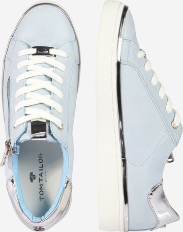 TOM TAILOR Sneakers laag in Blauw: zijkant