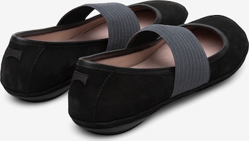 CAMPER Ballet Flats with Strap in Black