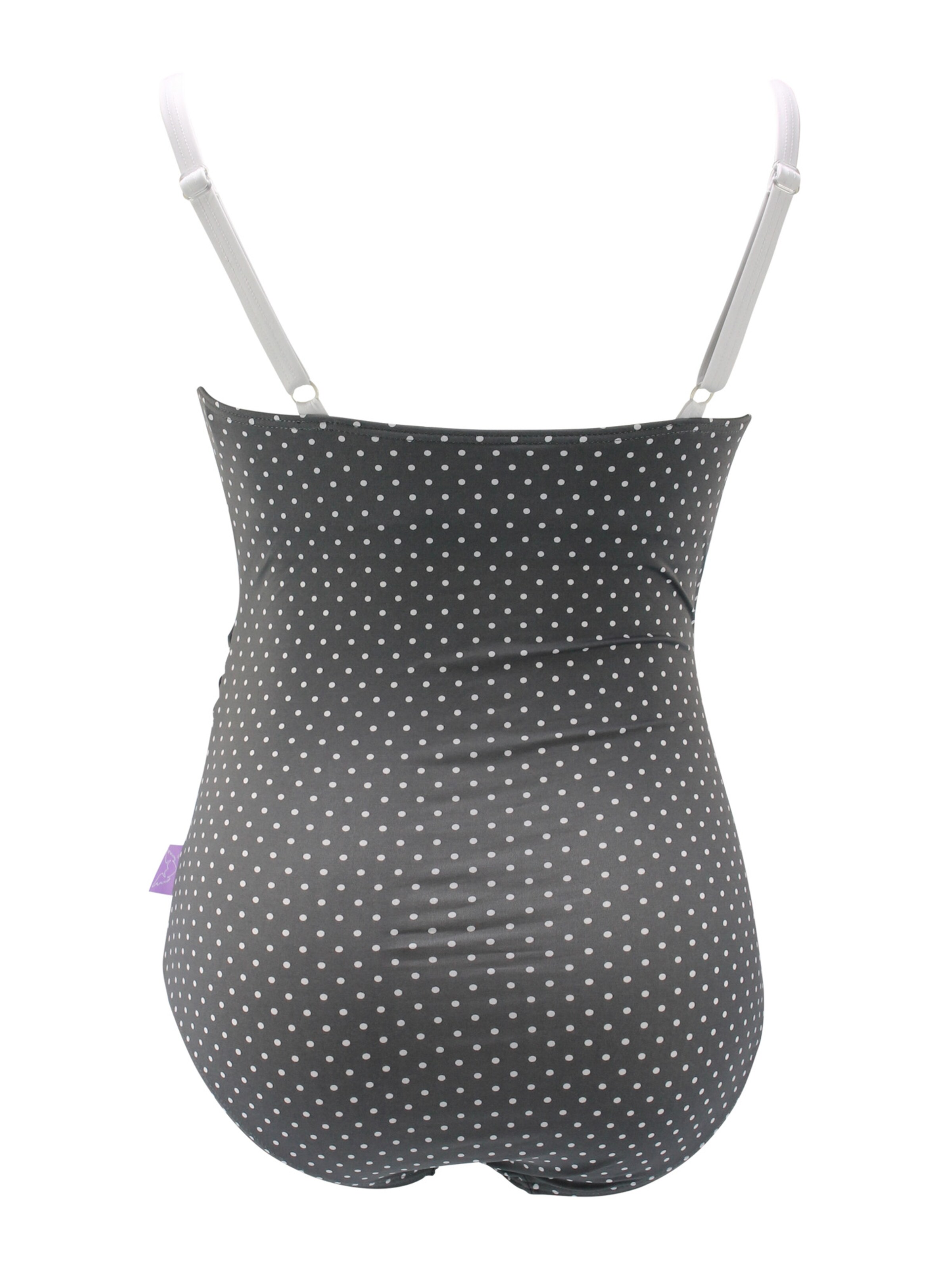 petit amour Bustier Badedragt 'Antonie' i grå