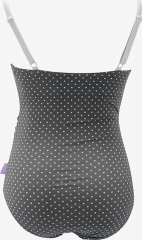 petit amour - Bustier Traje de baño 'Antonie' en gris