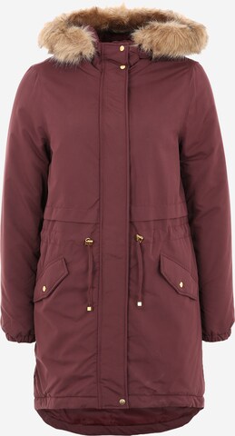 Parka d’hiver 'Sabella' VERO MODA en rouge : devant