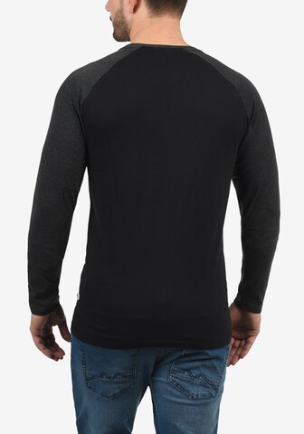 !Solid Shirt 'Bastien' in Schwarz