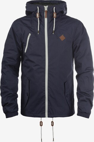 !Solid Between-Season Jacket 'Tilden' in Blue: front