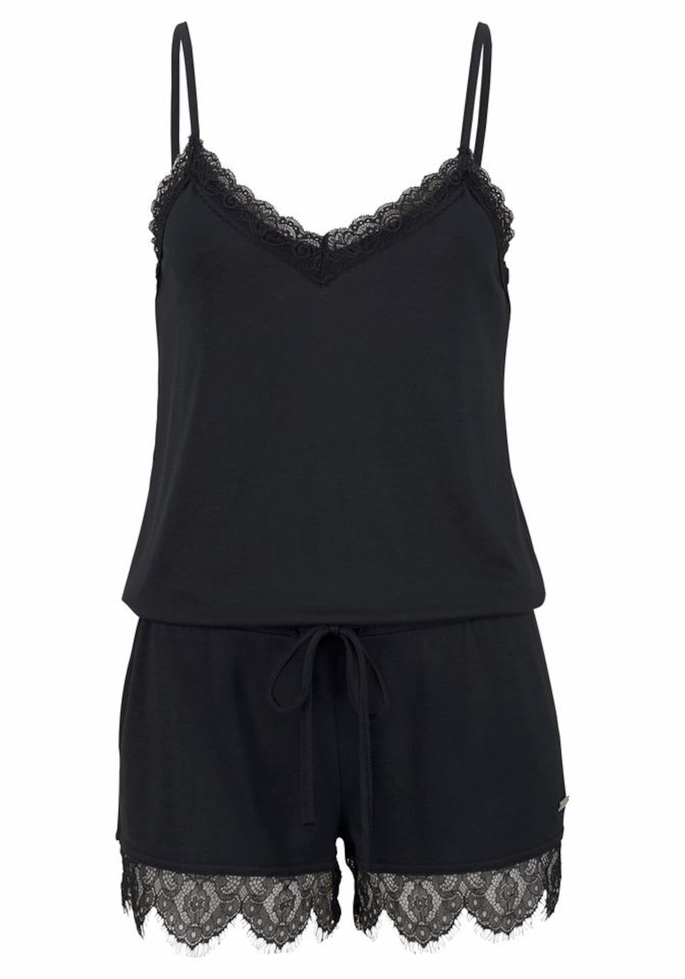 LASCANA Playsuit in Schwarz: Vorderseite