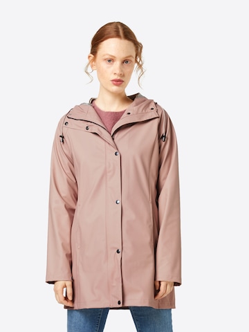 ILSE JACOBSEN Raincoat in Pink: front