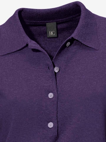 heine Polo-Pullover in Lila