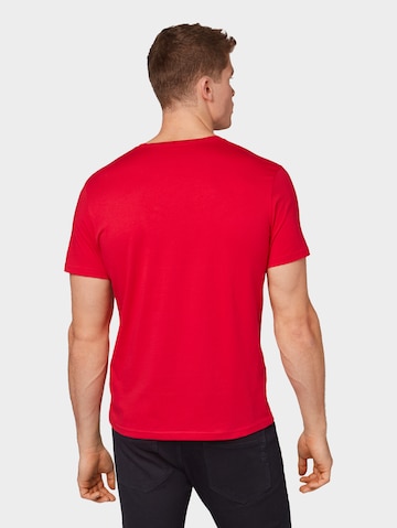 TOM TAILOR T-Shirt in Rot