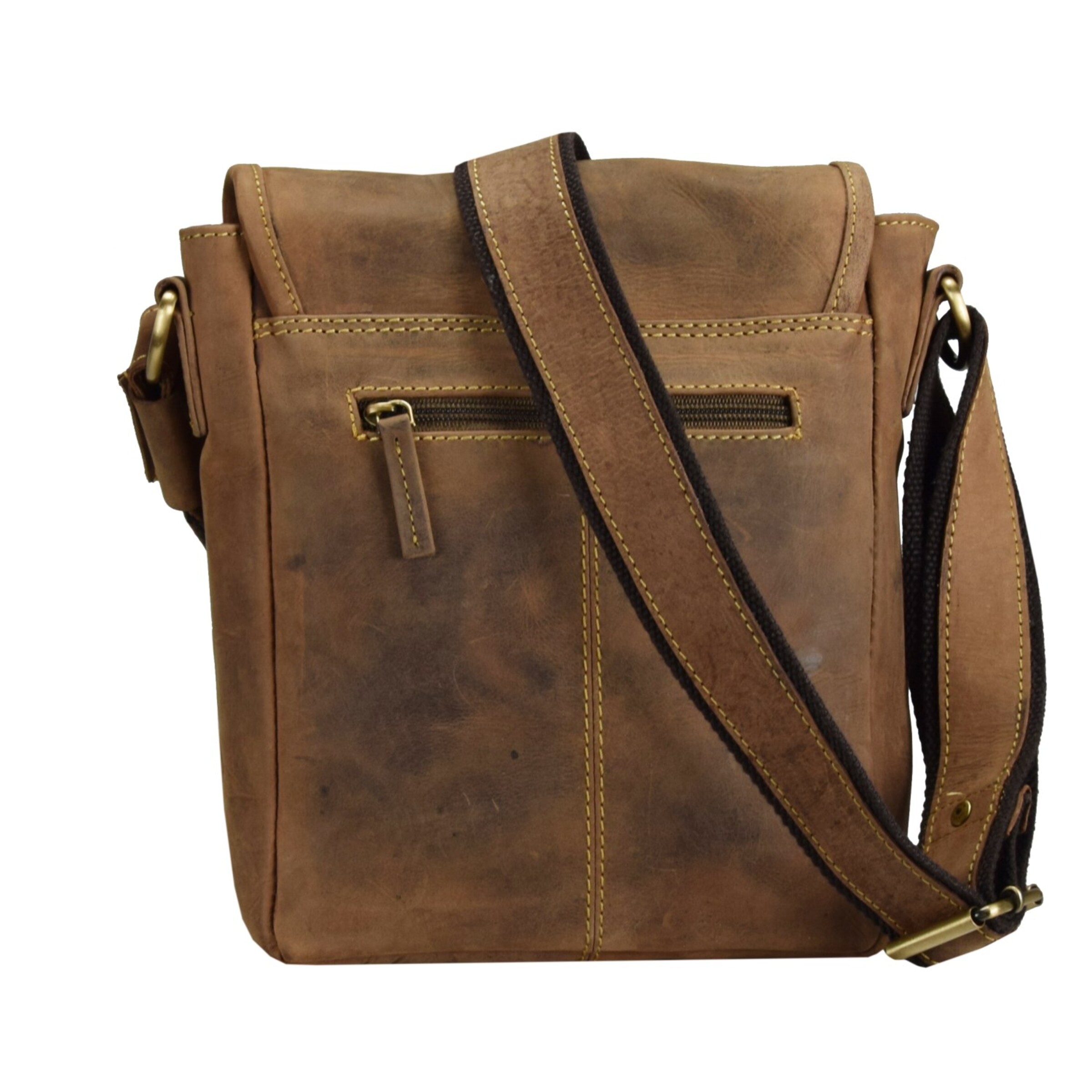 Sac à bandoulière GREENBURRY en marron