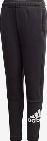 ADIDAS PERFORMANCE Regular Jogginghose in Schwarz: predná strana