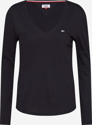 Tommy Jeans Shirt in Schwarz: predná strana