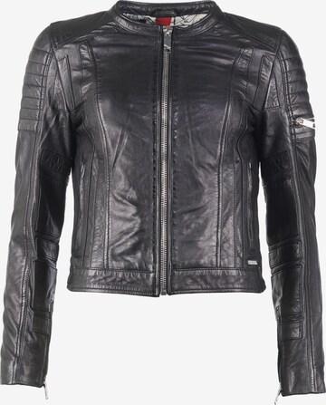 Maze Lederjacke 'Nebraska' in Schwarz | ABOUT YOU