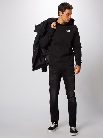 THE NORTH FACE Regular fit Μπλούζα φούτερ σε μαύρο