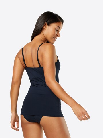 Maillot de corps SCHIESSER en bleu : derrière