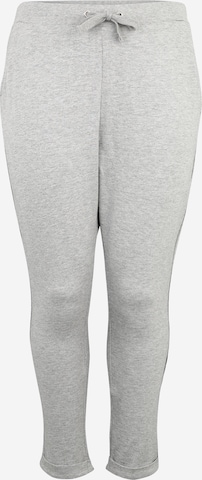 Urban Classics Tapered Broek 'Terry' in Grijs: voorkant