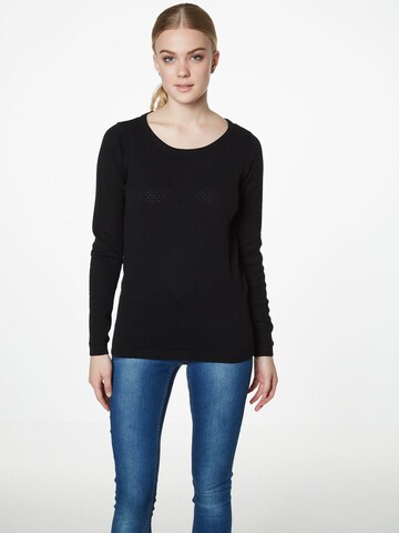 VERO MODA Sweater 'Care' in Black: front