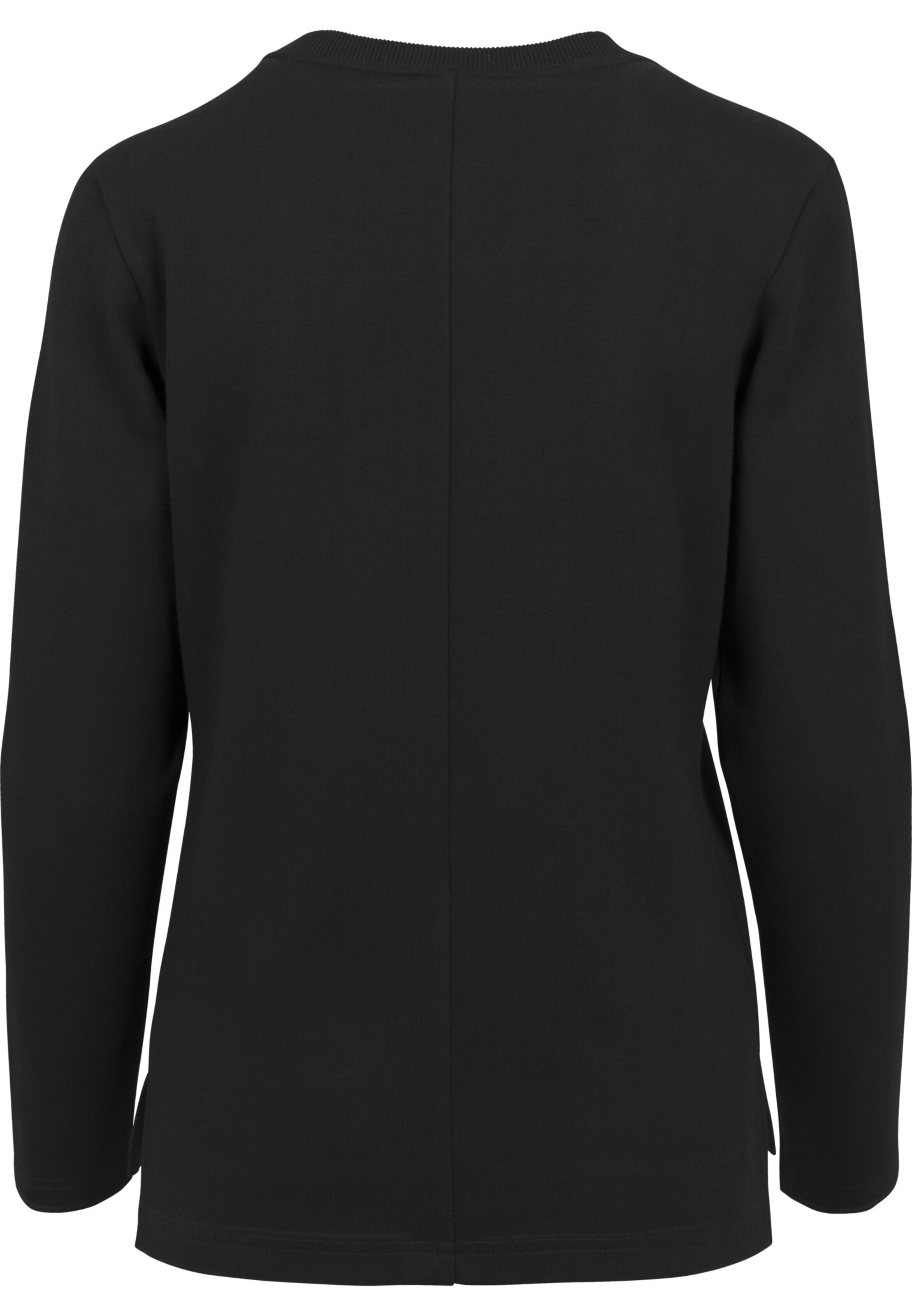 Urban Classics Sweatshirt 'Athletic' in Zwart