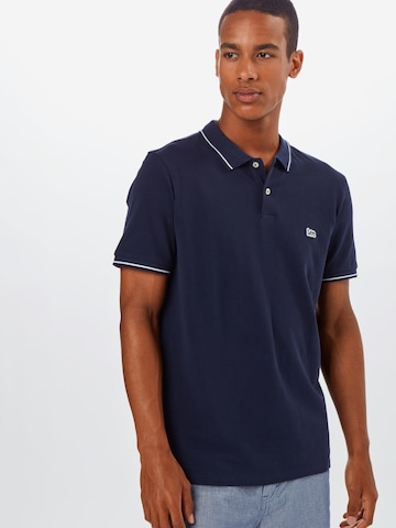 Lee Regular fit T-shirt 'PIQUE POLO' i blå: framsida