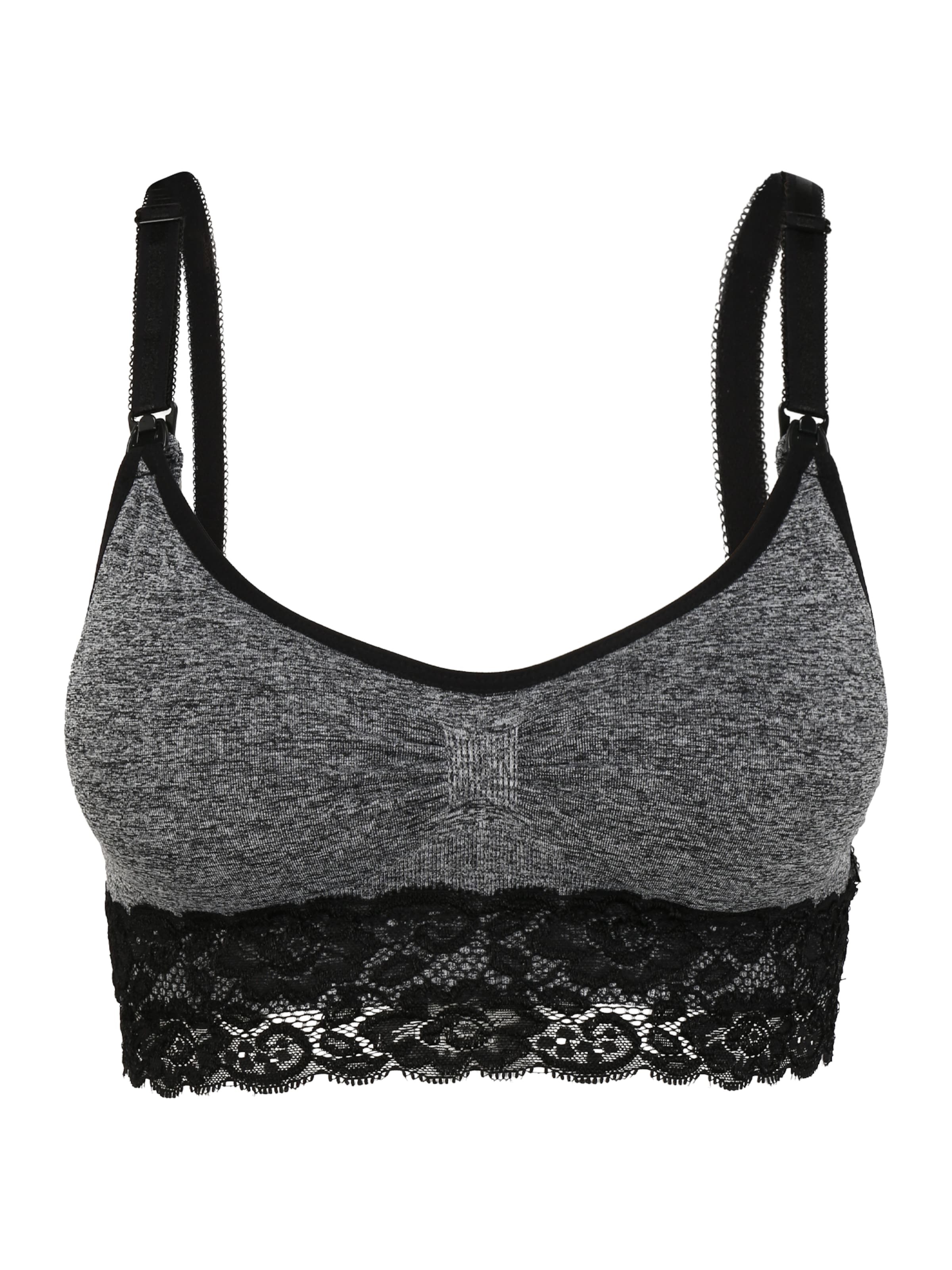 MAGIC Bodyfashion regular Σουτιέν θηλασμού 'Mommy Nursing' σε γκρι: μπροστά