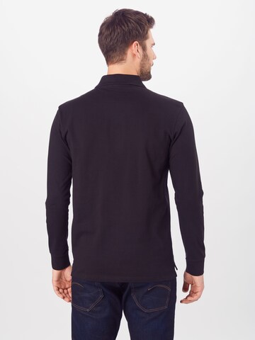 G-Star RAW Regular fit Shirt 'Core polo l\s' in Black