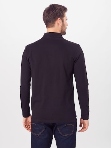 juoda G-Star RAW Standartinis modelis Marškinėliai 'Core polo l\s'