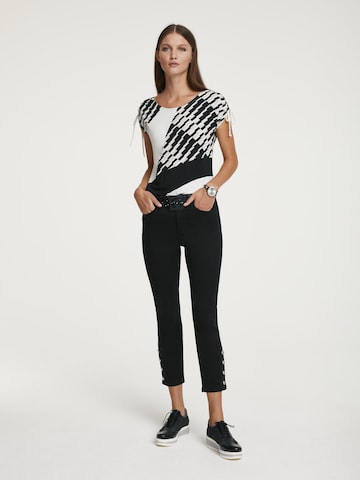 heine Skinny Kalhoty – černá
