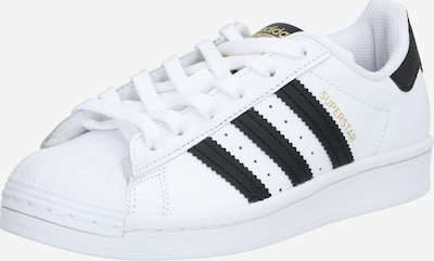 ADIDAS ORIGINALS Σνίκερ 'Superstar' σε μαύρο / λευκό, Άποψη προϊόντος