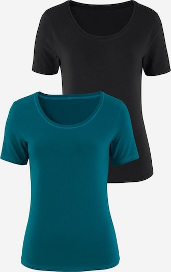 VIVANCE Shirt in Petrol / Black, Item view