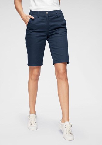 Aniston CASUAL Regular Bermudas 'Corley' in Blau: Vorderseite