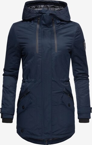 NAVAHOO Winter parka in Blue: front