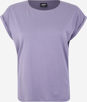 T-shirt Urban Classics en violet : devant